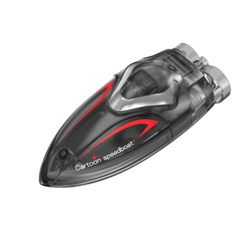 Mini RC Speedboat LED Remote Control Boat for Pool Fun